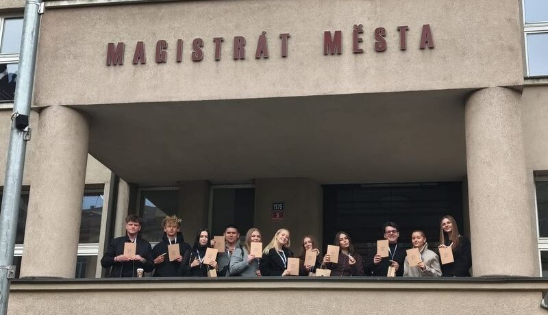 Žáci Evropské obchodní akademie představili městu návrhy pro nový strategický plán