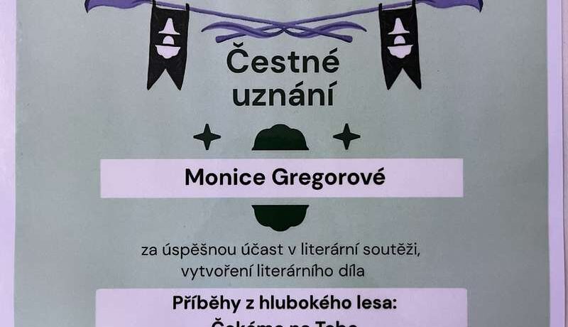 Literární soutěže Příběhy z hlubokého lesa a Skrytá paměť Moravy